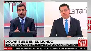 Agenda Económica (CNN Chile) - Andrés Vicencio sobre el alza del dólar a nivel global