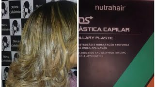 Sos Plastica de fios nutrahair !!!muito cheirosa