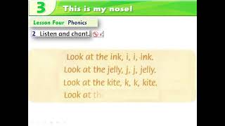 Level 1 - Unit 3 - Part D (Phonics) - This is my nose!