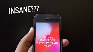 iOS 12.1.4 Battery Test