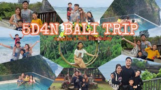 5D4N Bali Trip | Atasha's 9th Birthday