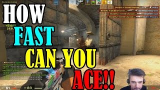 Sparkles here i come!! How fast can you ace! CS:GO AK-47 ACE