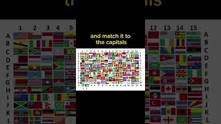 match your flag to the capitals #countries #viral #subscribe #shorts #entertainment #flags