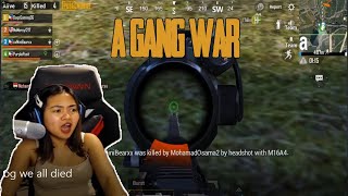 GANG WAR IN PUBG WITH FOLLOWERS.