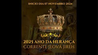 Corrente Jeová Jire | Projeto de vida 2025 | O vencedor Caminho no Futuro! (12)98320-1981