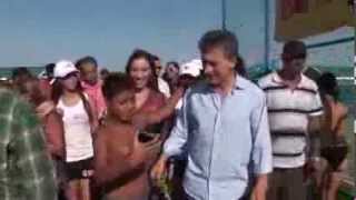 Mauricio Macri en Mar del Plata