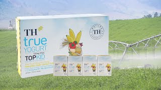 TH true MILK công thức TOPKID: Hoàn toàn từ sữa tươi hữu cơ của trang trại TH