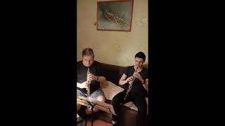 Mozart oboe duo. Eugene Khrobystov, Vladimir Khrobystov.