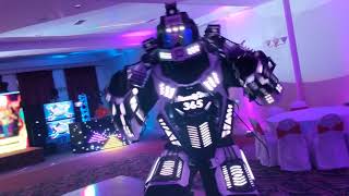 Robot Led Star Djs Dj Bukanas Dj Galactiko