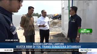 BPH Migas Pastikan Stok BBM Sepanjang Tol Trans Sumatera Aman