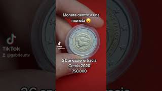 2€ anneaione tracia alla Grecia 2020 monete euro rare