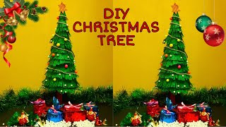 Paper Christmas Tree | DIY | How To Make A 3D Christmas Tree | Christmas Craft | Christmas Tree