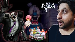 ICE CREAM 8 FINAL CHAPTER🥶 | FULL GAMEPLAY | HORROR GAMING | ESCAPE FROM FACTORY