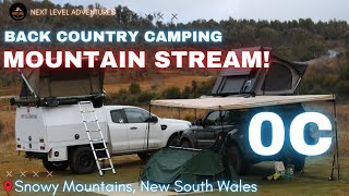 Back Country River Camping In The Snowy Mountains!