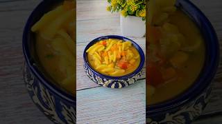 Veggie Pasta soup#viralvideo #recipe #food #cooking #shortvideo #cookingvlog# PoonamsCookery