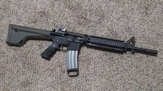 BKings 14.5 mid-length upper · Daniel Defense Omega 9.0 · just a quick video of my wifes 5.56 rifle