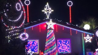 Noel light show 42 (bonjour je suis nouveau bonne année