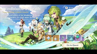 Windblume's Breath Act 1 : A Gathering of Outlanders | Jap/Eng | Genshin Impact