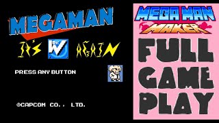 Megaman It's Wily Again level pack full game playthrough - 洛克人製作大師 Mega Man Maker