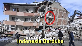 FULL VIDEO! baru terjadi Indonesia Berduka! Gempa Hari ini 28-3-2024