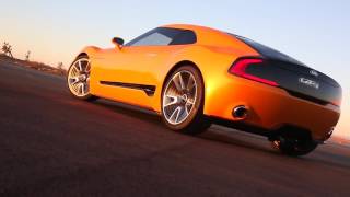 Kia GT4 Stinger Concept   driving scenes sound  details