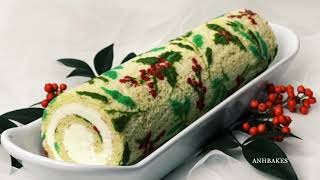 Christmas Yule Log (pattern cake)