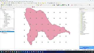 Create regular point in QGIS