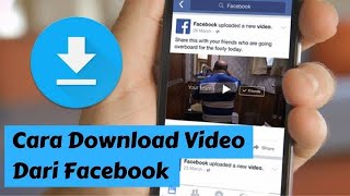 Cara download video dari facebook