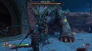 God of War Ragnarök - The Desert Door - Gravel Belly - GMGOW DIFFICULTY