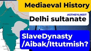 Medieval HistoryDelhi Sultanate-1  Slave Dynasty/Aibak/Ittutmish?