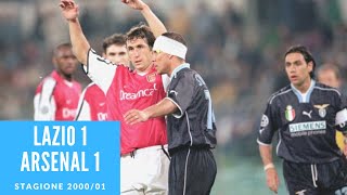 17 ottobre 2000: Lazio Arsenal 1 1