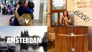 a weekend in amsterdam ☺️ | Melanie Martinez concert, Anne Frank house & my mom's here!