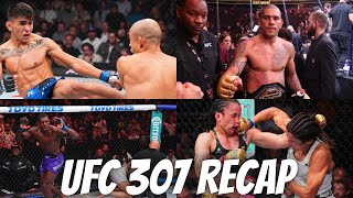 UFC 307 Recap