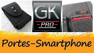 Présentation de deux Portes-Smartphone GKPro.