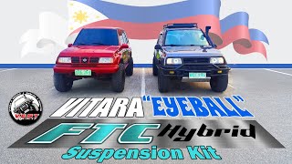 VITARA "EYEBALL" in the Philippines of FTC Hybrid Suspension equipped rigs #suzukivitara #vitara