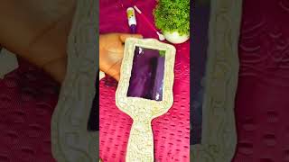 easy diy decorative mirror 🪞#art#shorts#craft#painting #colouring#mirror#youtubeshorts