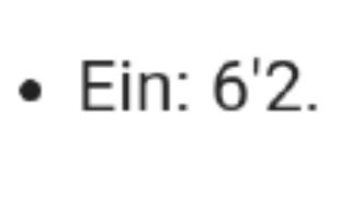 Ein's height