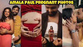 Actress amala Paul pregnancy photoshoot viral video💛🌹l amala Paul pregent photos#amalapaul