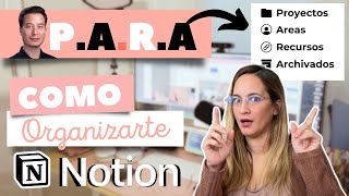 Cómo Organizar Notion con el Método P.A.R.A Tiago Forte