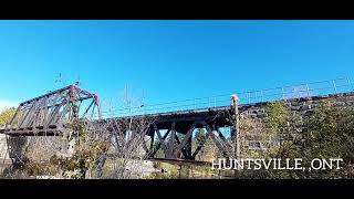 HUNTSVILLE ONT  Train bridge