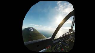 AIr to air with a P51 mustang and a spitfire...in DCS