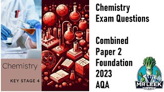 Chemistry Combined paper 2 Foundation 2023 AQA Questions