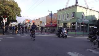 Bicicletada a Sant Francisco en contra de la mutilació genital femenina, l'ablació.