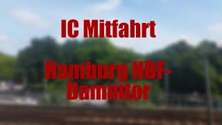 Im IC von Hamburg HBF-Dammtor