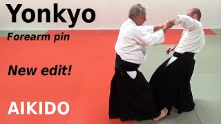 Aikido technique YONKYO against some grab and strike attacks, by Stefan Stenudd