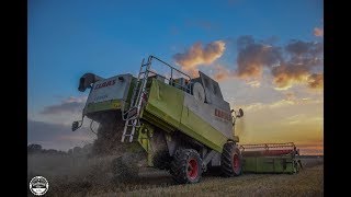 Dreschen 2017 // Claas Lexion 480 , 580TT ; Mercedes Benz Actros 3340 , 2630