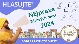 Hlasování o "NEJpraxi" Zdravých měst, obcí, regionů 2024