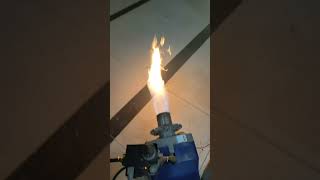 Korean burner testing on LPG #burner #lpg #used