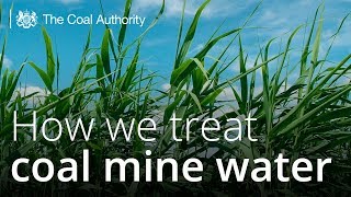 How we treat coal mine water