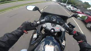 Suzuki GSX750F Katana Pinhais e Curitiba -RoLê só para relaxar a caminho do trabalho